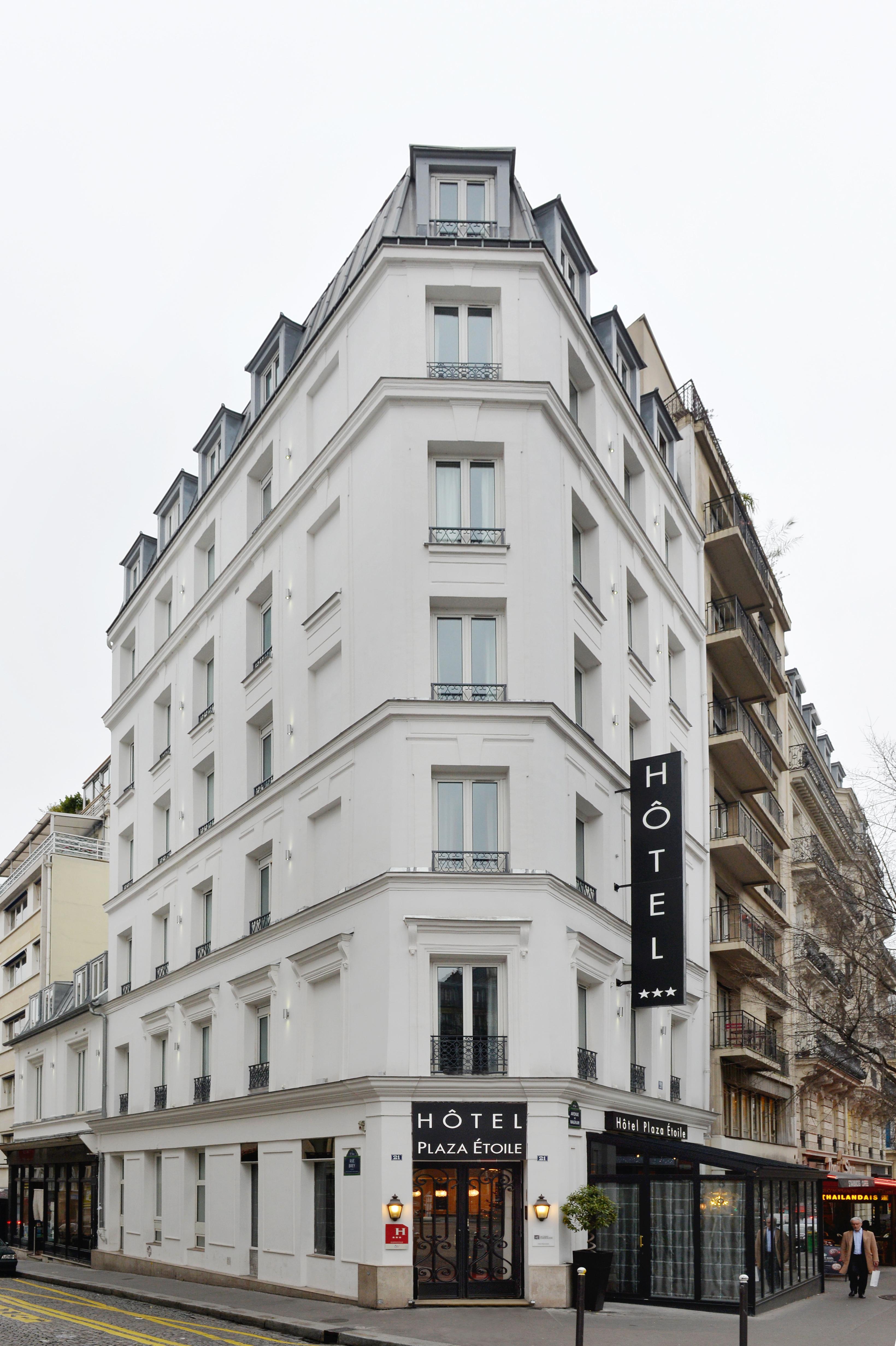 Hotel Plaza Etoile Paris Exteriör bild